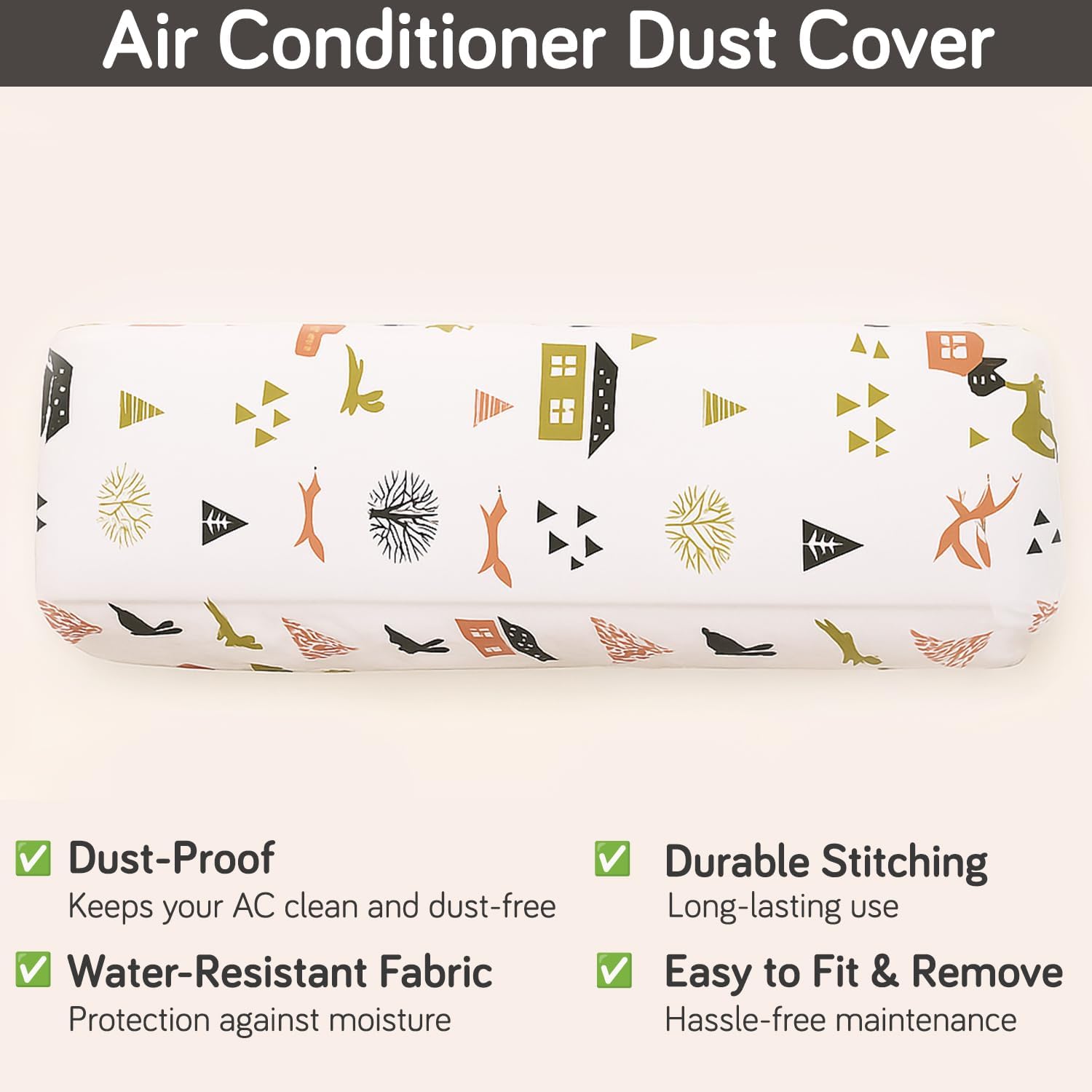 HOKIPO AC Cover - Protect Your Split AC Unit -4