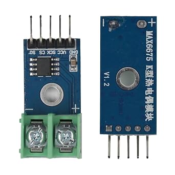 5pcs MAX6675 Temperature Measurement Module DC 3-5V 50mA with Type K Thermocouple for Raspberry Pi and Temperature Measuring Equipment
