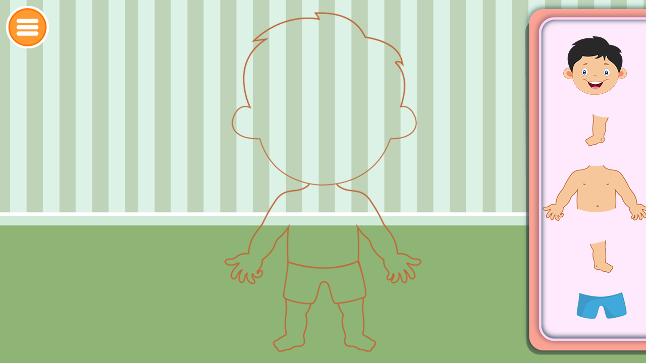 Aplicación Human Body Parts Learning for Kids-Preschool Games en Amazon ...