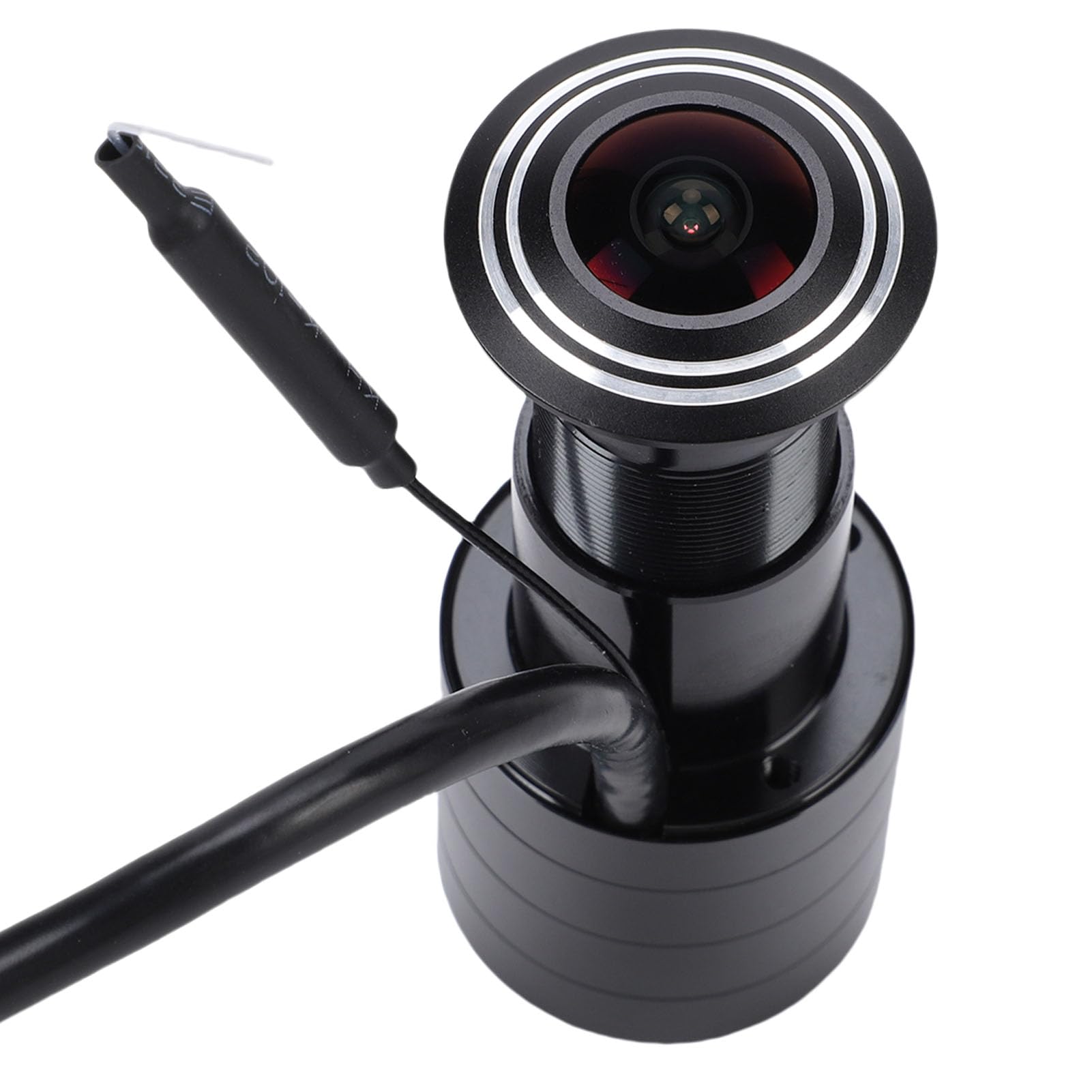 Kamera do Drzwi, Wizjer, 5 MP, 1/3 Cala CMOS, Obiektyw 1,66 Mm, Bluetooth, Punkt Dostępu WiFi, Aplikacja do Monitorowania, Cyfrowy Wizjer do Drzwi, Wodoodporna Obudowa