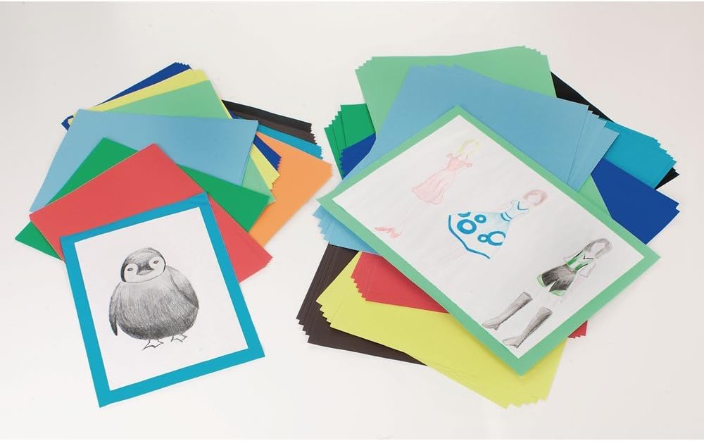 ClassmatesA4+ Mounting Paper - Assorted Pack of 100