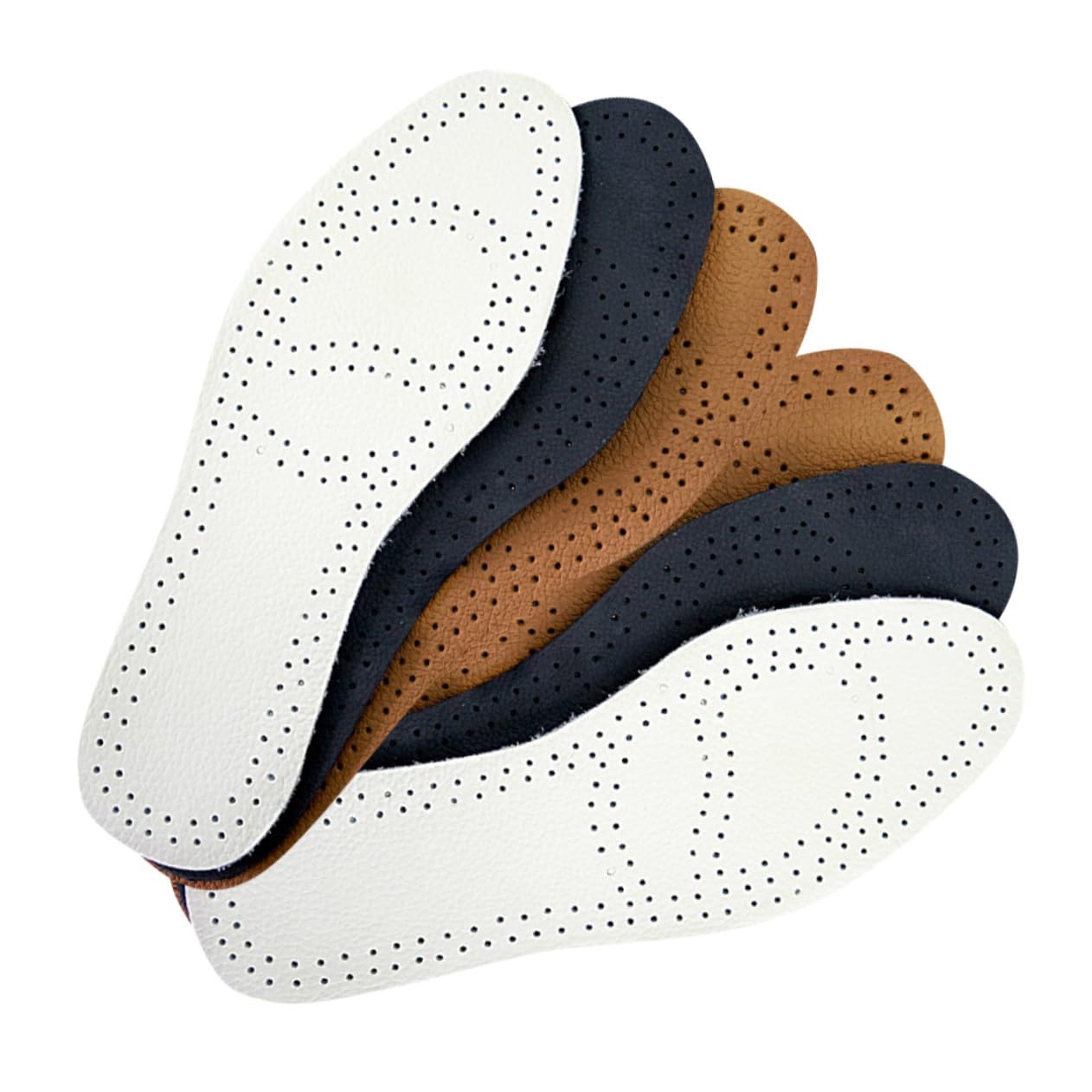 FRCOLOR 3 Set and Breathable Insole Breathable Orthotics Insoles Sports Shoe Pad Sneaker Insoles Absorbing Shoe Insert Shoe Cushions Athletic Insole Gel Insoles Cowhide Massage