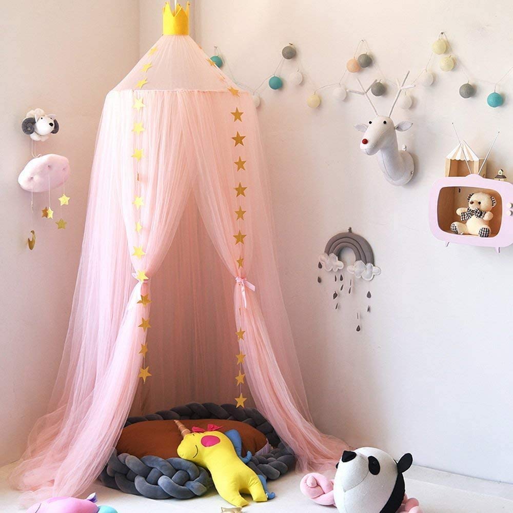 Buy DixRainbow Bed Canopy for Girls Bedroom, Princess Bed Canopy for