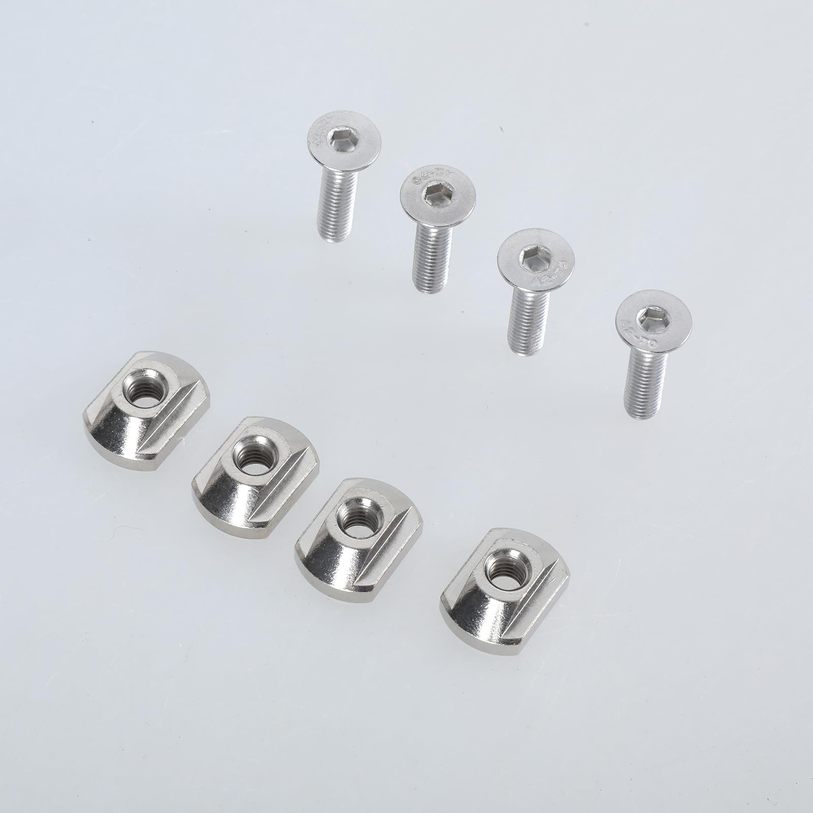 Moresk-4PCS Écrous En T De Montage Hydrofoil M6 Pour Tous Les Rails Surf~p106429709