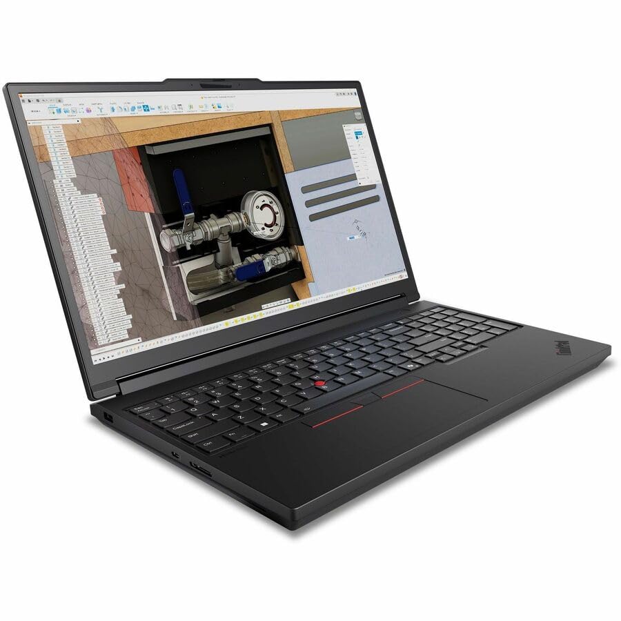 Image of Lenovo ThinkPad P16 Gen 3 21RQ001NUS 16 inch Mobile Workstation - WQUXGA - Intel Core Ultra 7 255HX - 64 GB - 2 TB SSD - English (US) Keyboard - Black - Intel Chip - Windows 11 Pro - NVIDIA RTX PRO 3000 B