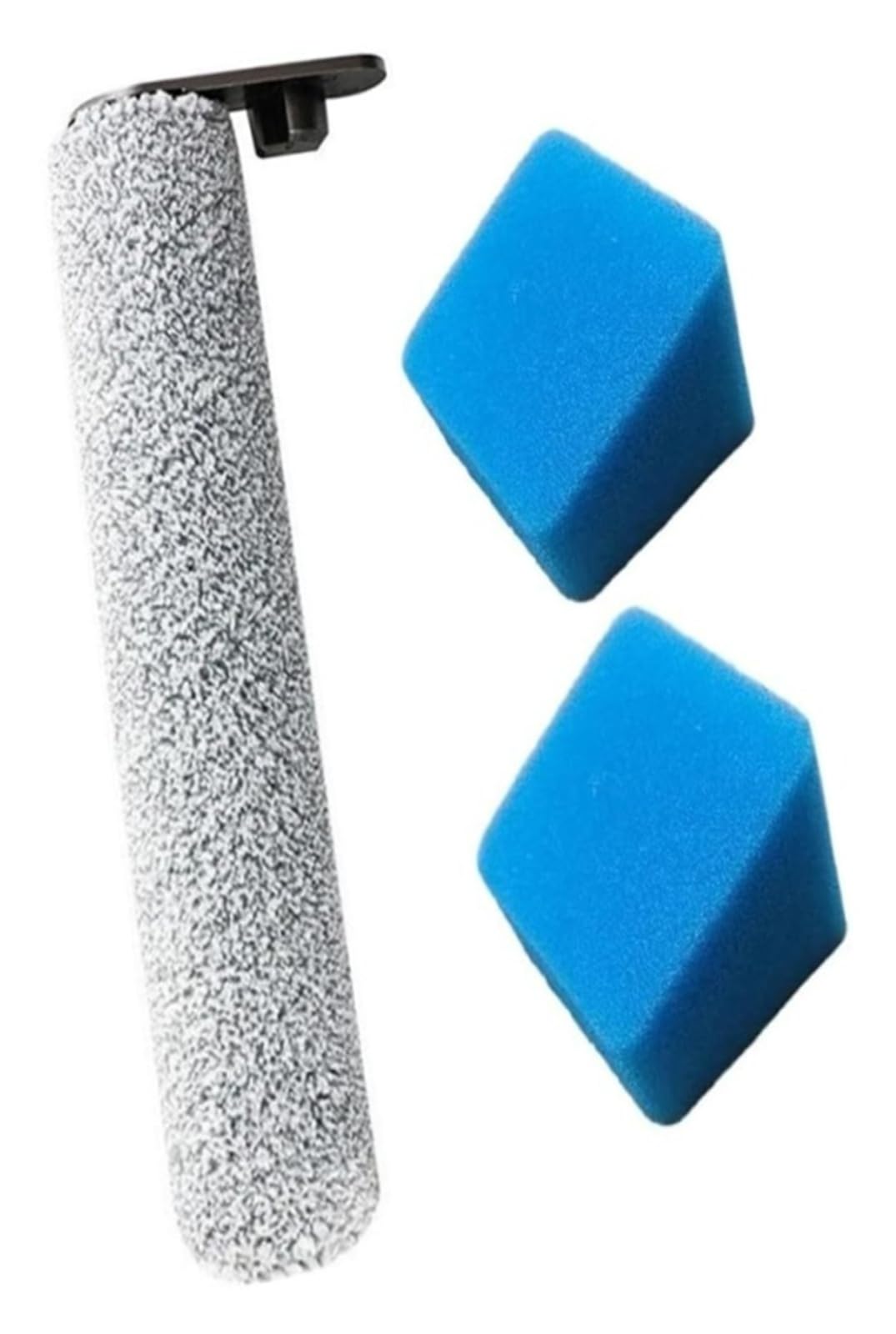 Kiaopu One Color Replacement Brush Roller And Sponge Set For Jonr Ed12-Pro Cordless Wet Dry Vacuum Cleaner Parts(A)
