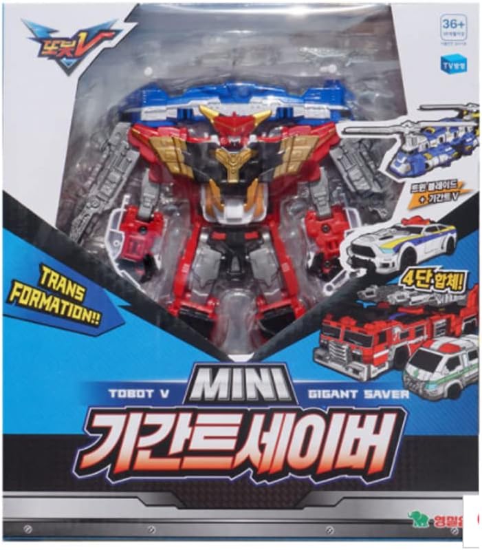 Mini Gigant Saver Transformation Action Figure Mini Robot Toy