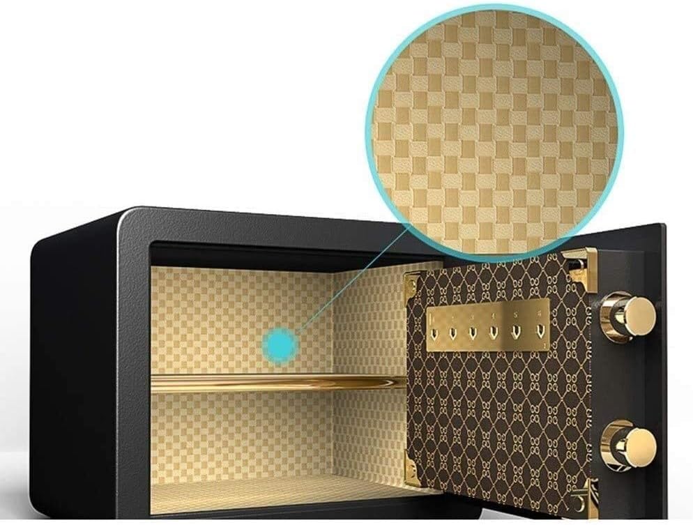 Wall-Mounted Biometric Safe: Keypad Code Lock, Diversion Design, Hidden Storage for Money, Fingerprint Aess, Valuables, Cash, Documents, Passports, Jewelry