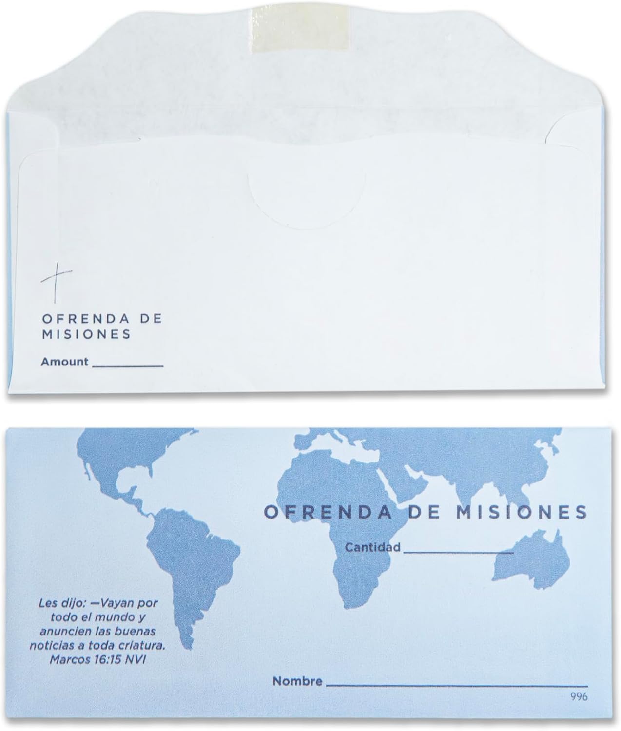Spanish Missions Offering Envelopes | 3" x 6 5/16" (500)