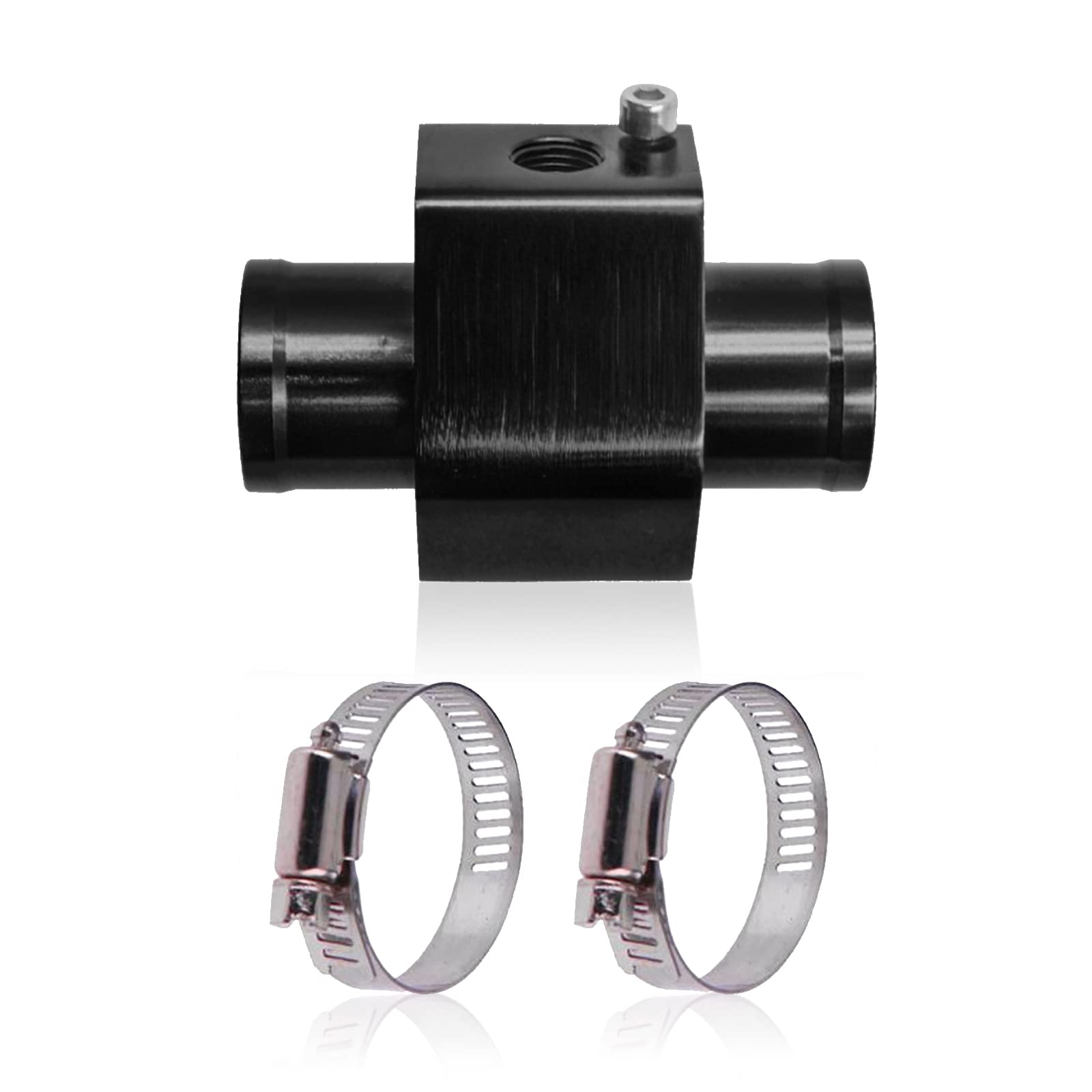 Photo 1 of 1 PC Water Temp Meter Temperature Gauge Joint Pipe, Water Coolant Temperature Sensor Adapter, 26 MM Pipe Radiator Sensor Adapter (Blue) 26MM Blue 1