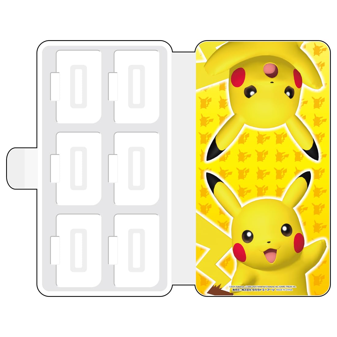 ポケモンメタル パスフォルダー　ピカチュウ Amazon.co.jp: タカラトミーアーツ(TAKARATOMY A.R.T.S