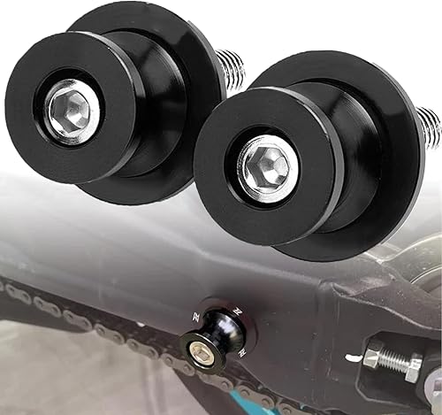 KA-WA-SA*KI - Carretes basculantes de 0.394 in, soporte universal M10*1.25 negro compatible con NINJA 250 400 650R Z400 Z750 Z800 Z1000 ZX6R ZX10R