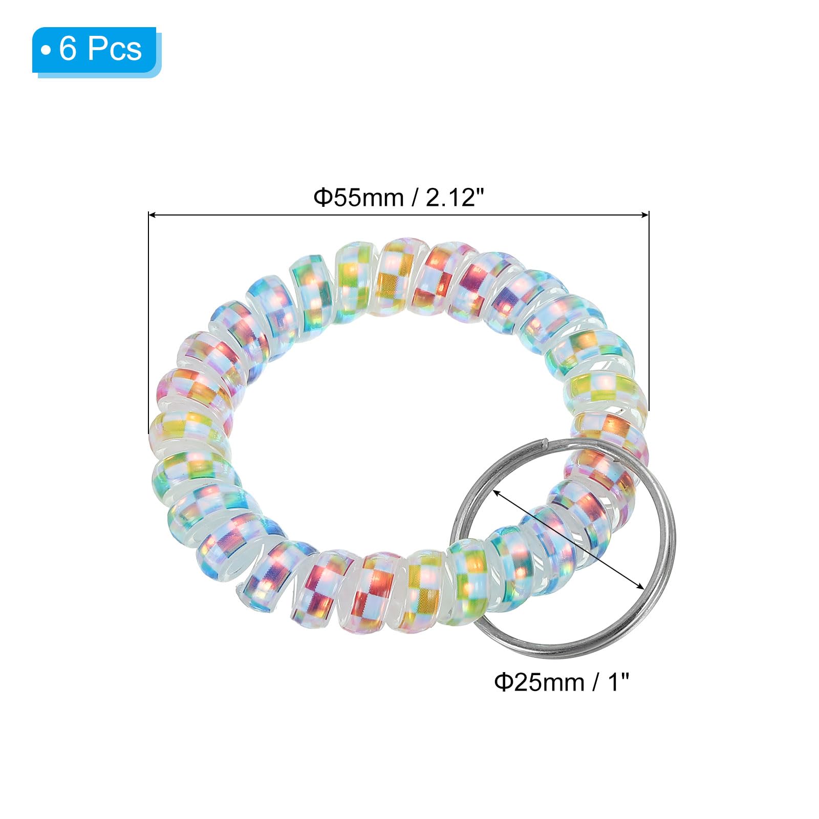 PATIKIL Stretchable Wristband Wristlet Keychain - Image 2