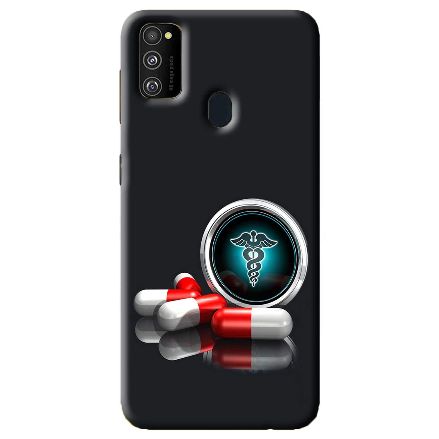 NDCOM for Samsung M31 Back Cover, Samsung M31 Prime Back Cover, Samsung F41 Back Cover Pharmacy Tablets Medicine