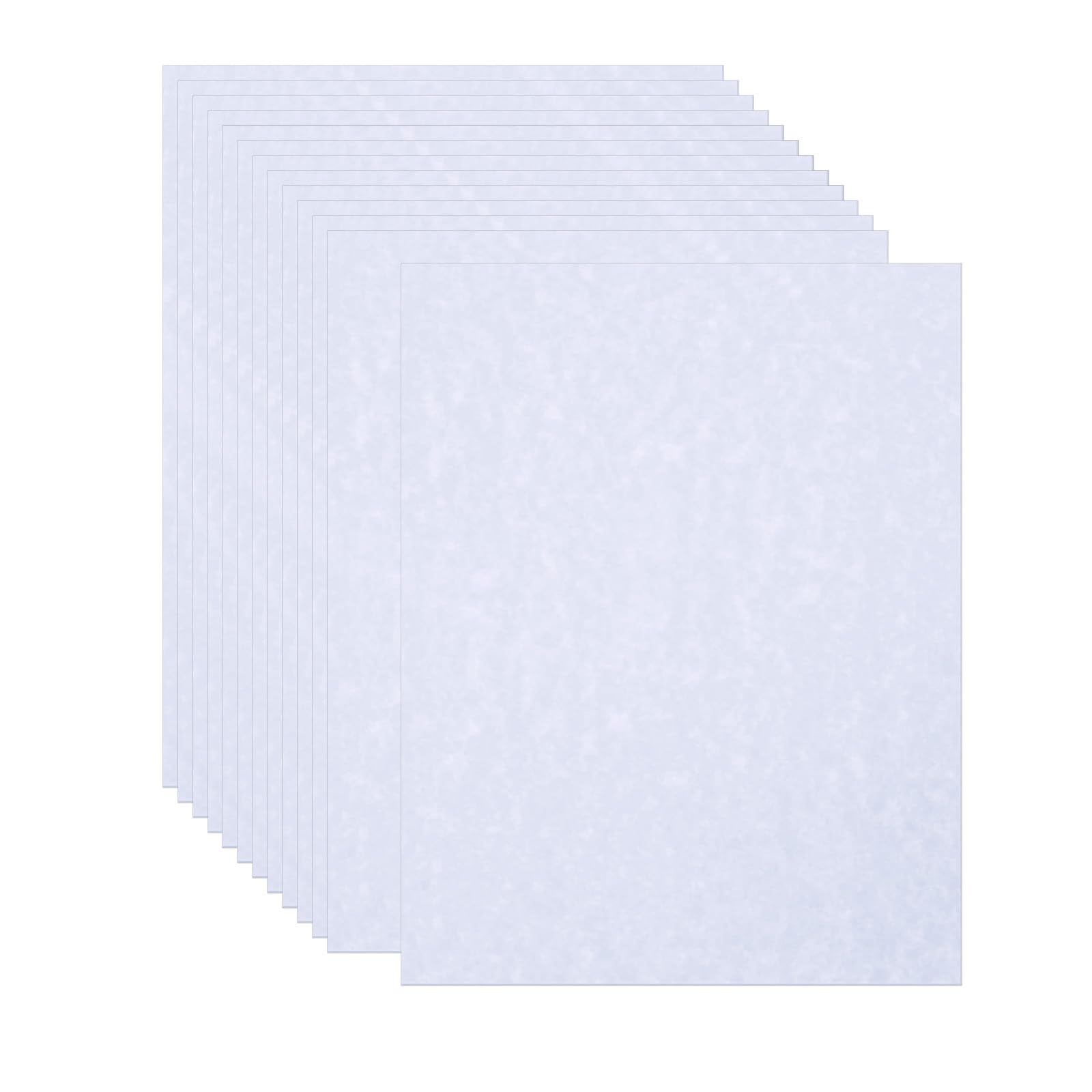 Acidea 100 Sheets Parchment Cardstock, 180GSM A4 Light Blue Printed Parchment Paper, Blank Certificate Paper for Printing, Invitations, Crafts, Business Cards