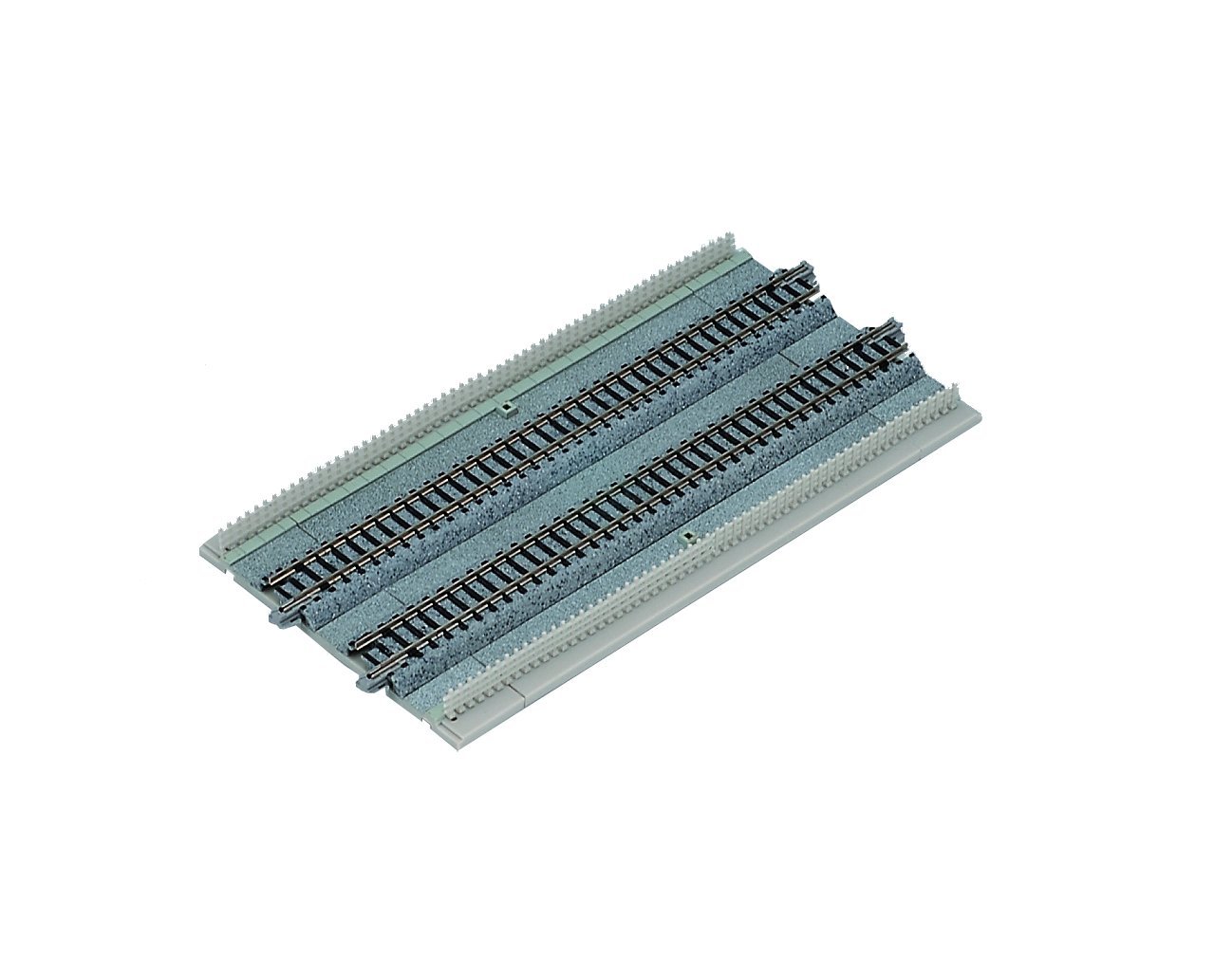 Amazon | KATO Nゲージ 複線プレート直線線路186mm 2本入 20-011