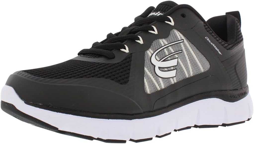 Spira Women's Walking Shoes, Black/White, 10.5 Wide