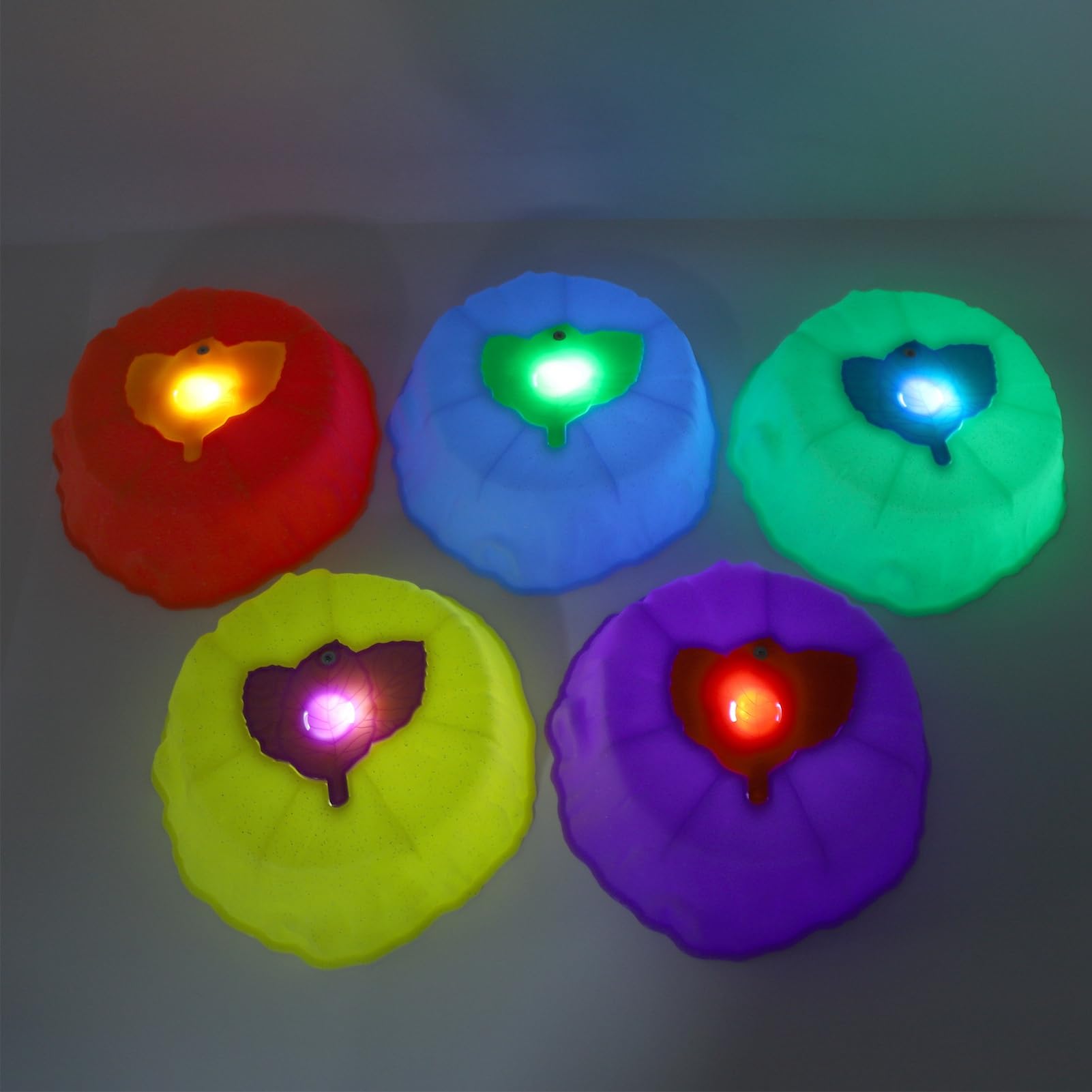 Sonew 6 Piezas Piedras Luminosas para Niños, Plastico de Equilibrio y Salto