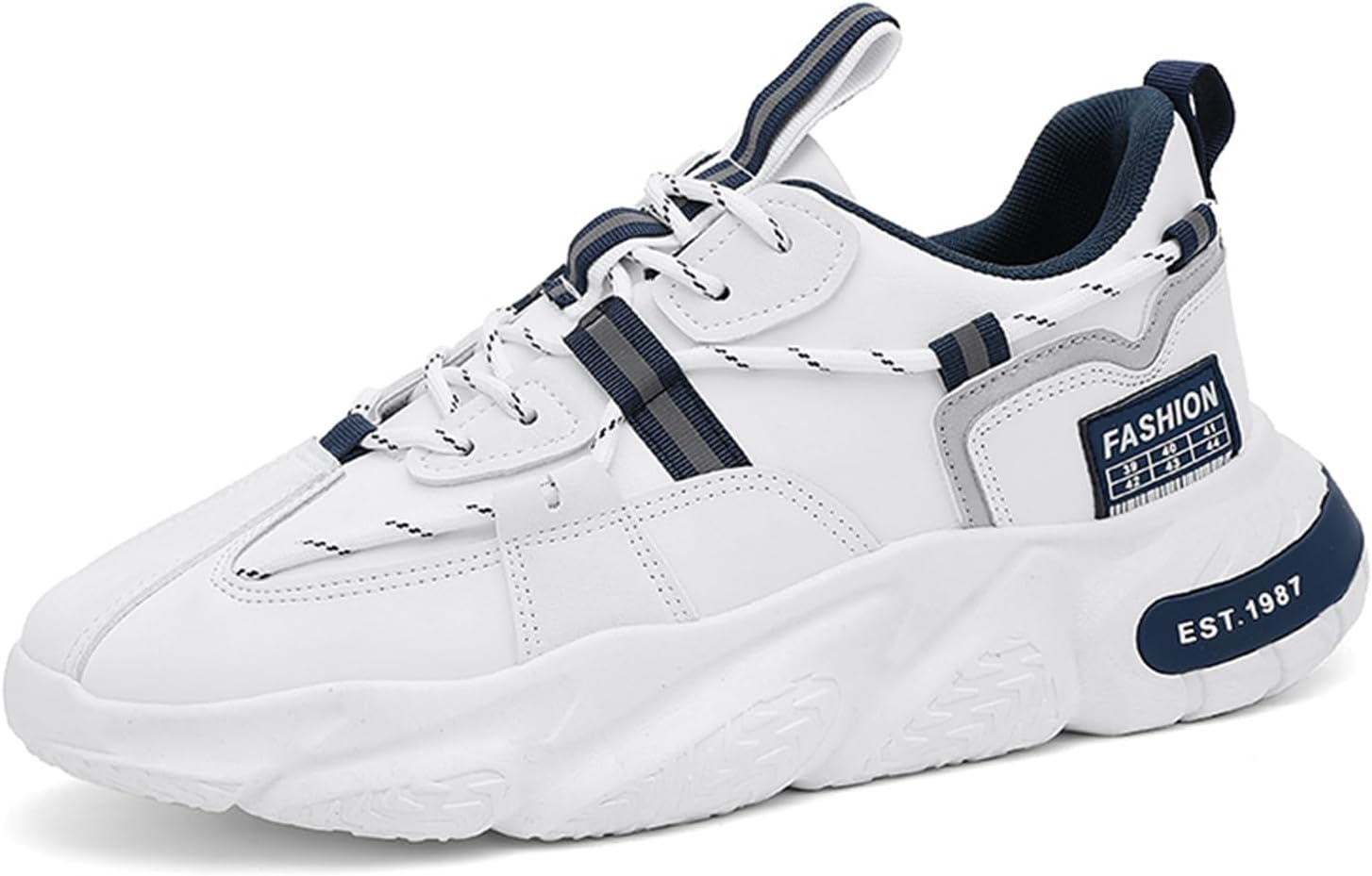 GSIGUL Men's Road Running Shoes Tennis Walking Shoes Cushioning Mens Sneaker Athletic Casual Shoes for Men