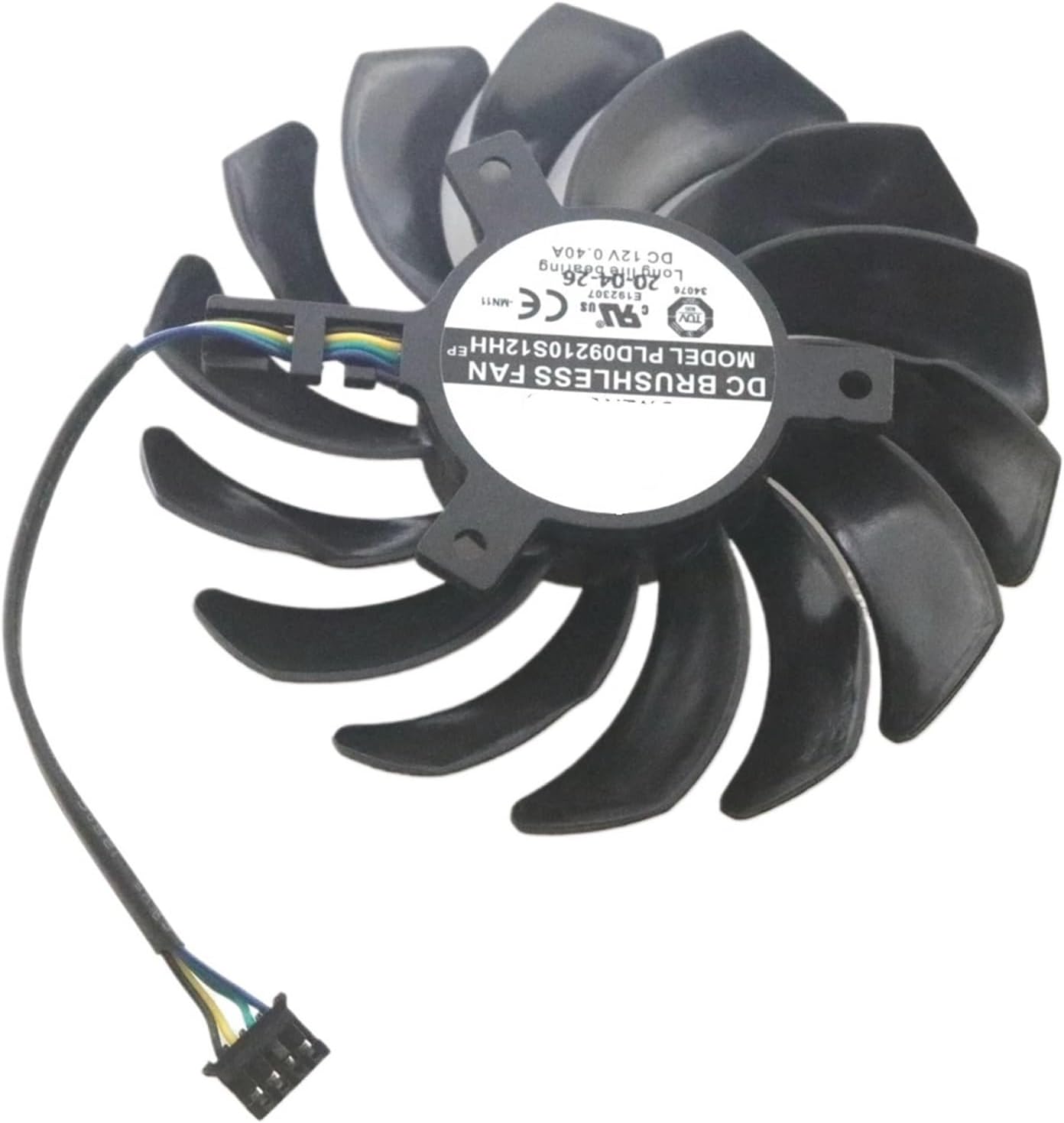 3pcs/PLD09210S12HH 86mm DC12V 0.40A 4Pin Fan RTX3090 RTX3080 RTX3070 RTX3060 Graphics Card Cooling Fan