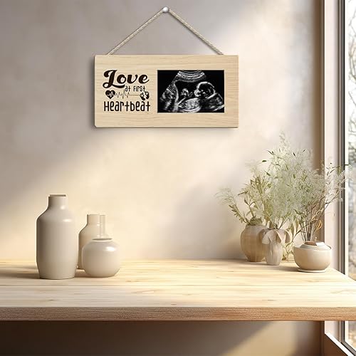 Miniatura 5 de Marcos de fotos de ultrasonido para regalos de nueva mamá, anuncios de embarazo, decoraciones de revelación de género, marco de fotos, regalos para