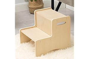 WOOD CITY Step Stool for Toddlers