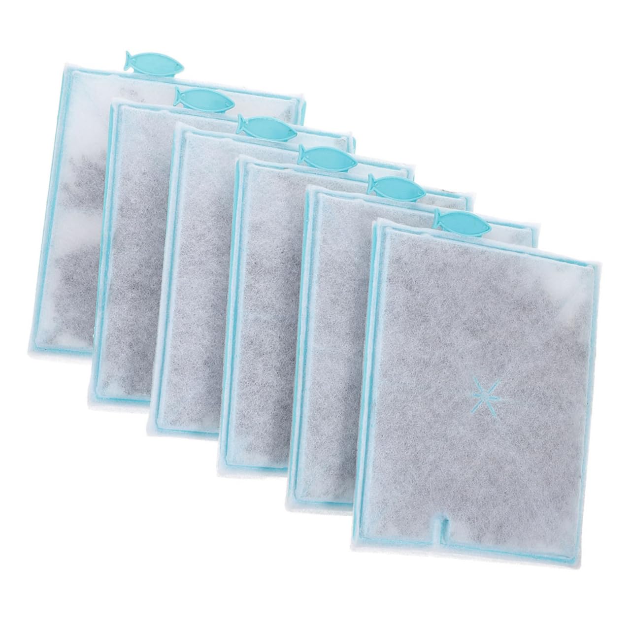 HANABASS 30piezas Esponja De Acuario Filtro De Algodón para Pecera Accesorios De Filtración Eficientes y Reemplazables Compatible