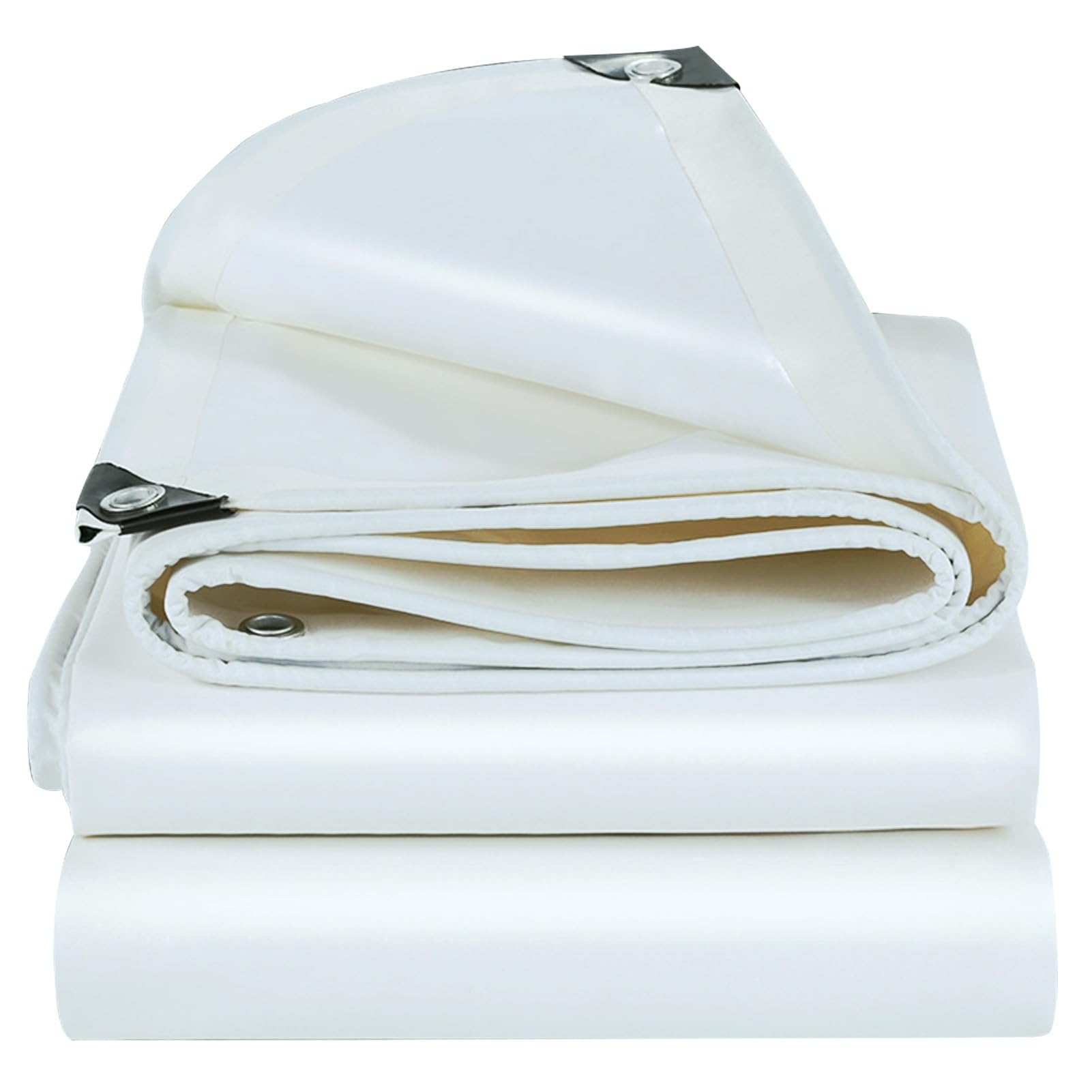 Lona impermeable de PVC blanca de 1,2x1,8 m para proteger plantas e invernaderos