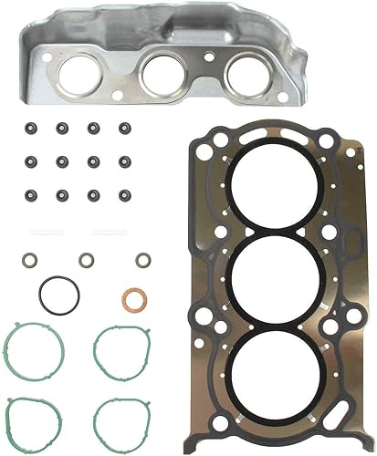 Juego de juntas de culata de motor compatible con Smart Fortwo 1.0L L3