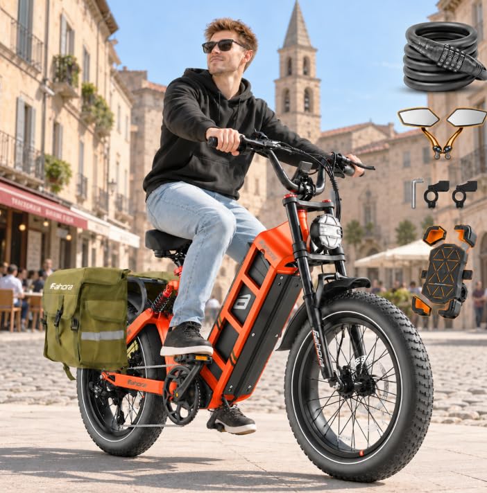 2026 eAhora Juliet Pro 2, 5400W/1200W 43/30MPH 60V 70Ah for 220+Miles Range