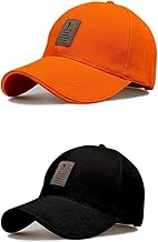 Unisex Baseball Cap for Men & Women with Adjustable Strap | All Sports Cap for Outdoor, Running, Golf, Hiking, Casual Wear | Stylish Sun Protection Caps Pack of 2