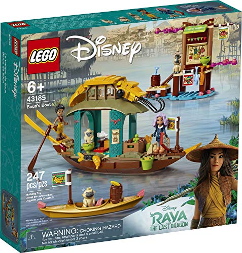 Disney Boun’s Boat 43185 Building Kit; an Imaginative Toy Building Kit; Best for Kids Who Like Exploring The World and Adventuring with Strong Disney Characters, New 2021 (247 Pieces) - Lego - Immagine 3