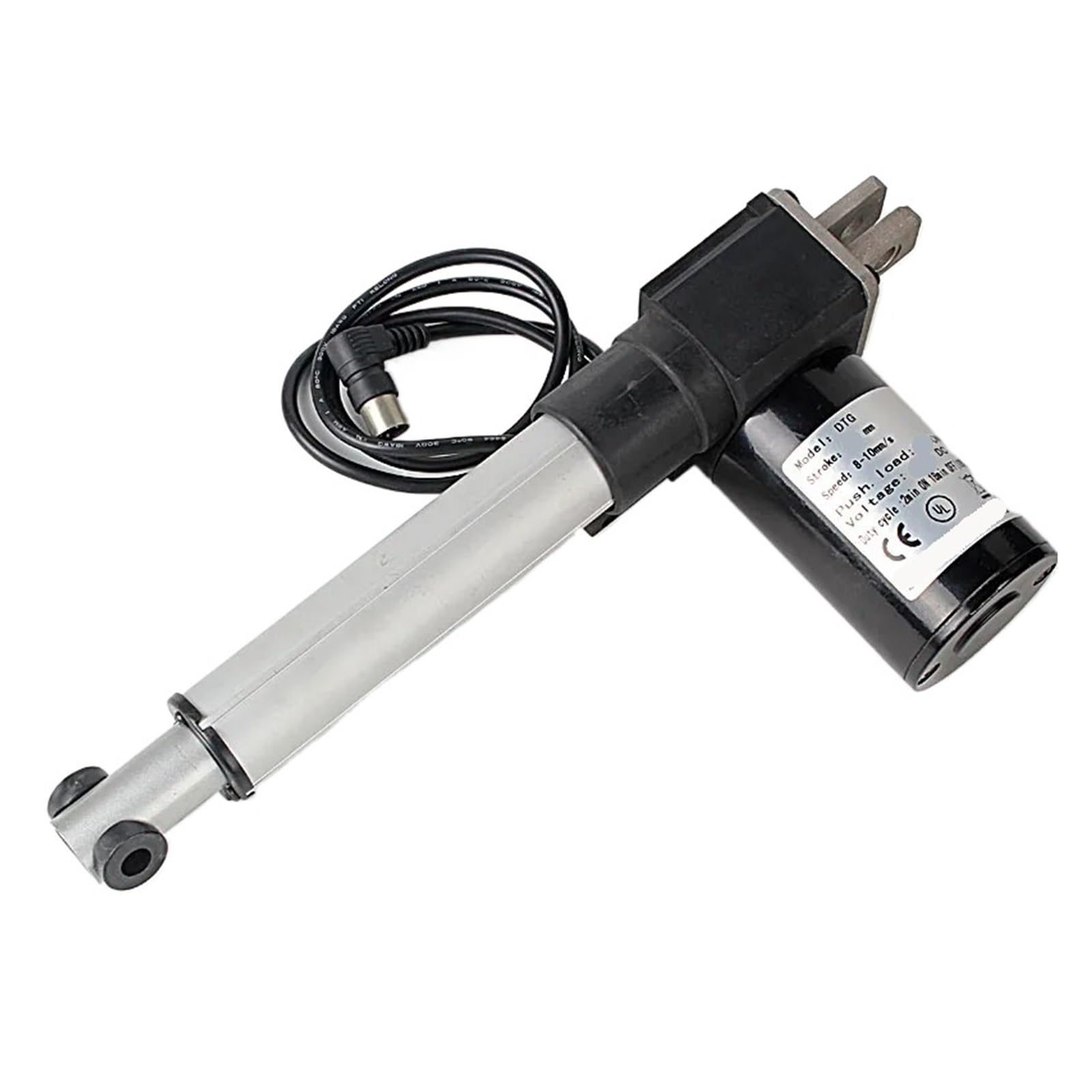 Actionneur linéaire rapide 30mm/s avec tige électrique 24V