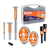 Repair Kits - Faster & Easier to Chase, Restore & Clean Internal or External Threads, All in One Universal Thread Files Set, Inch, Metric, Grooves, Glands, Acme, Buttress Thread