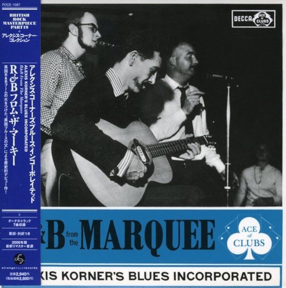 洋楽 R&B Marquee Alexis Korner's Blues mods Alexis Korner's Blues Incorporated - R&B from Marquee