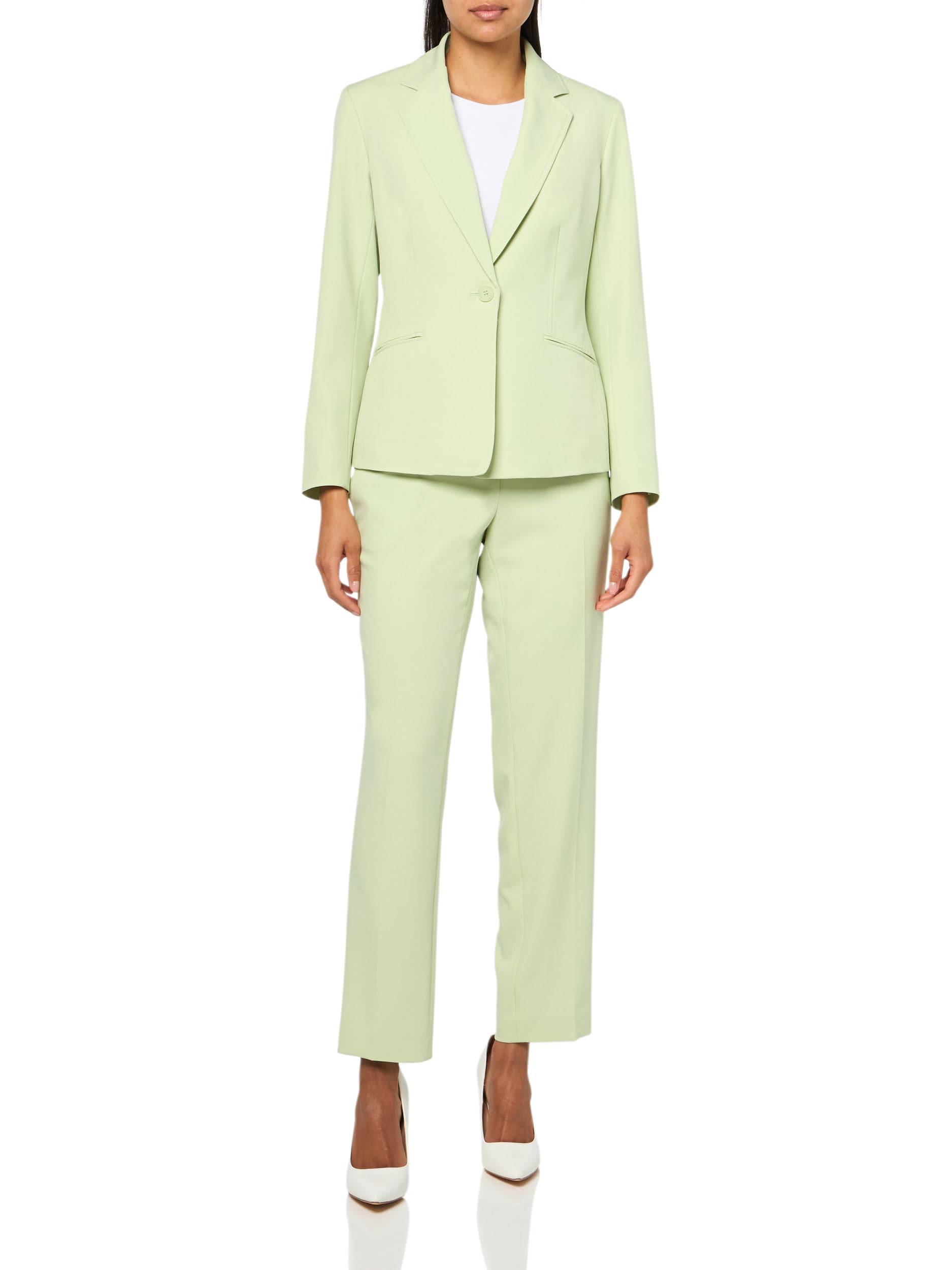 Le Suit Womens Jacket Pant Suit