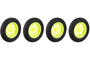 UXCELL RC Model Plane Aircraft Wheel Micro Sport Wheel 0.03 Inch X...