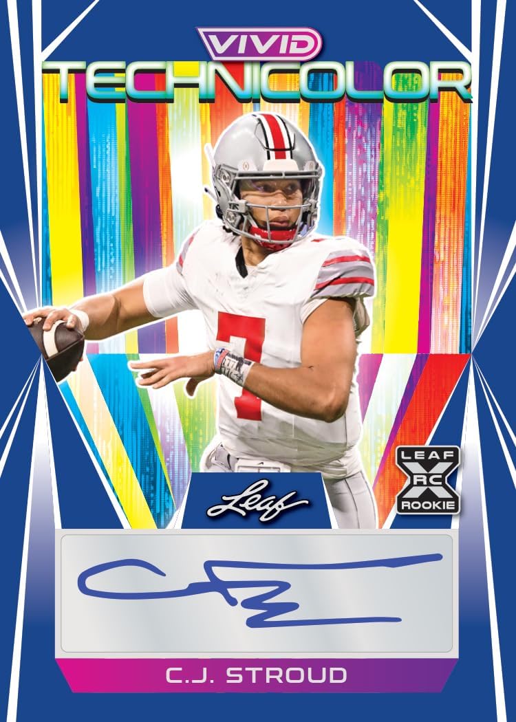 2023 Leaf Vivid Football Hobby Box