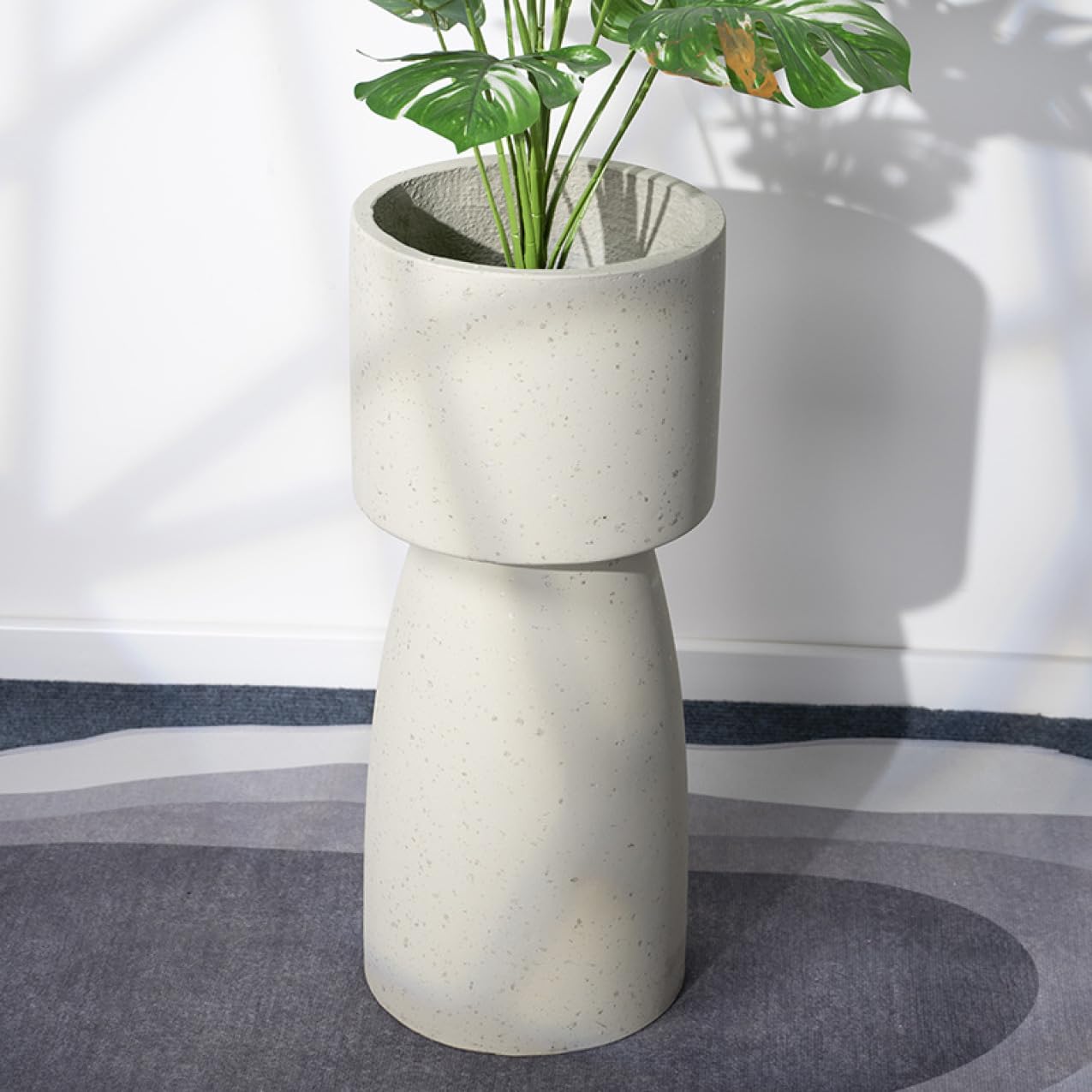 熊本栄司 陶器鉢 鉢底皿付き 作家鉢 グラキリス アガベ パキプス 熊本