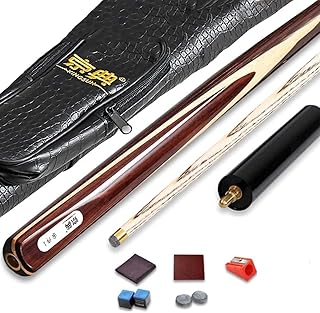 FANNISS0916 Snooker Cues Maple Billiard Stick Set,3/4 Pool Cue 9mm Tip,with Extension,The Beginner's First Cue/145cm/57in Billiard Accessories(Color:C;Size:145cm/57in)