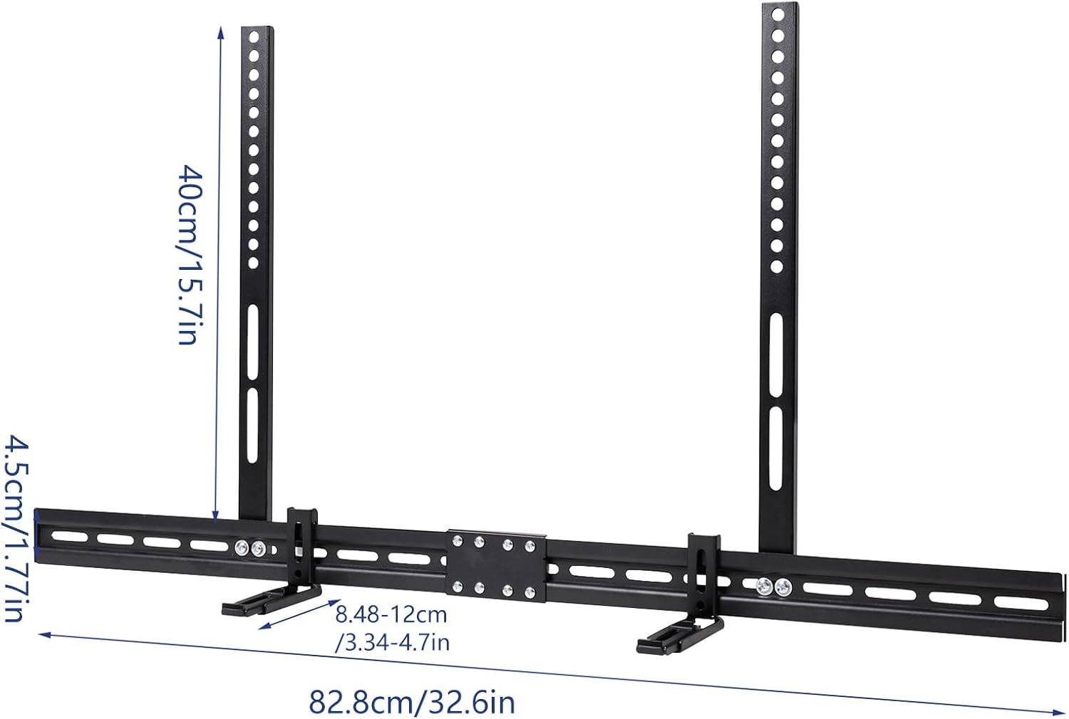 Space Saving Soundbar Tvs Bracket Fit Various Sized Soundbars Televisions Mount Easy Setup