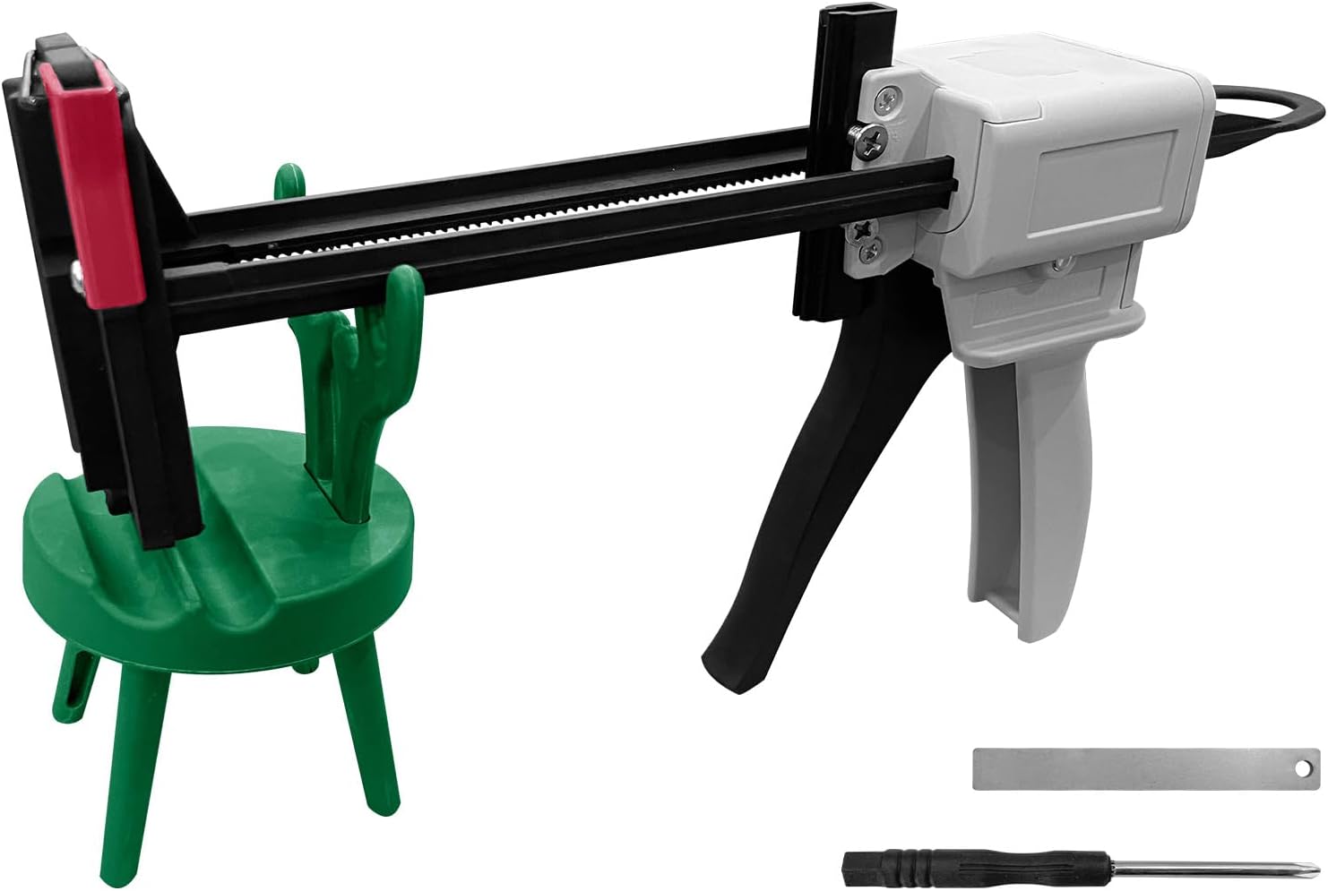 Toothpaste Tube Glue Gun Tube Squeezing Machine, 704 Silicone Manual Glue Gun Universal Extruder, Labor Saving Injection Glue Gun for Aluminum Tube Glue