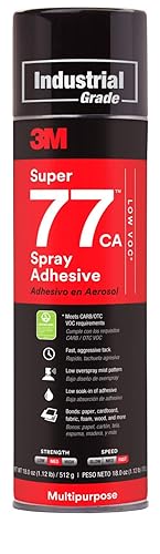 Miniatura 4 de Paquete de adhesivo en aerosol 3M Hi-Strength 90, pegamento transparente permanente, se rocía boca abajo + pegamento adhesivo permanente multiusos