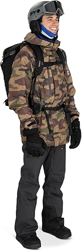 Miniatura 10 de Osprey Soelden 32L - Mochila de esquí y snowboard para hombre, color negro