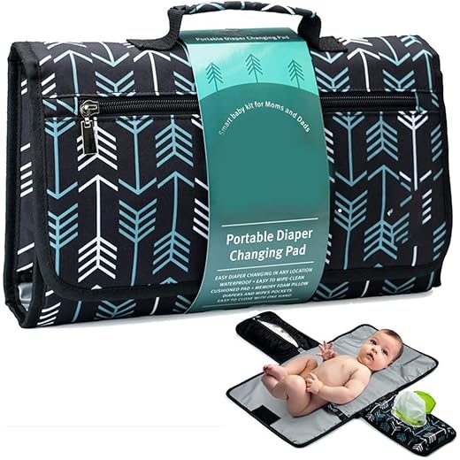 SNOWIE SOFT Baby Changing Mat with Organizer Bags