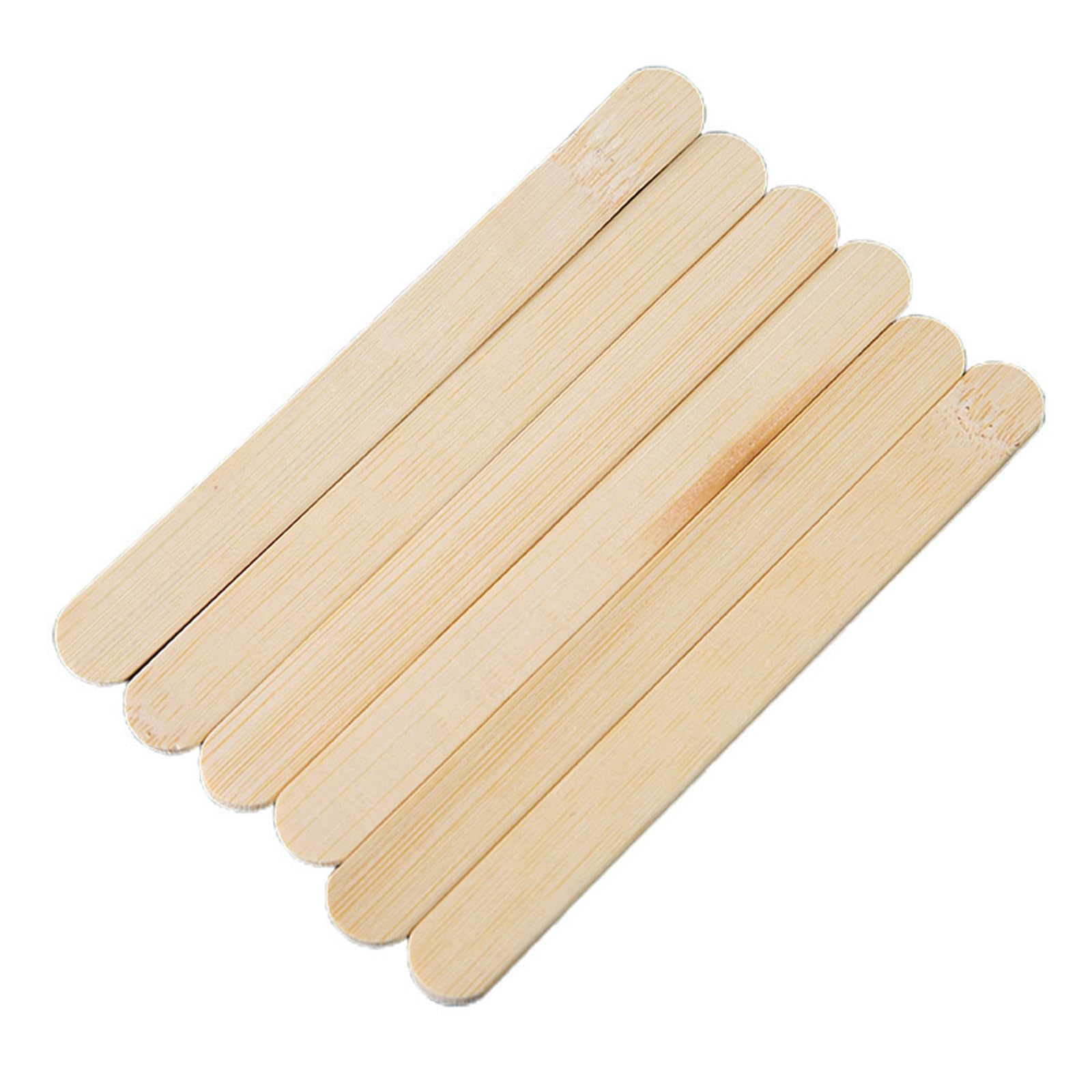 Photo 1 of 100 Pcs 4.5 inch Craft Sticks for Ice Cream Sticks,Popsicle,Craft Sticks, Treat Sticks,Ice Pop Sticks,DIY Crafts
