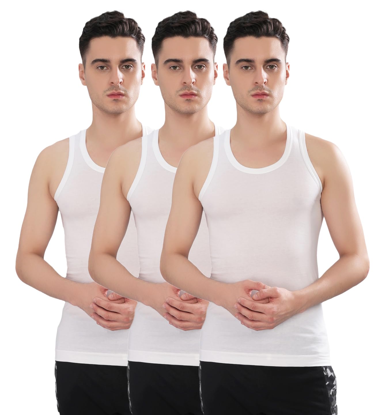 dollar bigboss Men's Solid Regular Fit Vest-picture-47