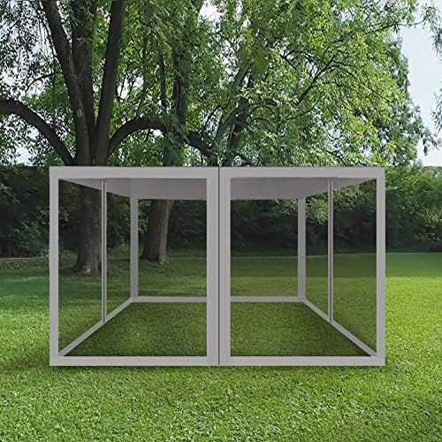 Eurmax USA Full Zippered Walls For 10 x 20 Easy Pop Up Canopy Tent,Enclosure Sidewall Kit with