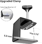 Foldable Dog Grooming Arm with Clamp: Adjustable Height 66cm-102cm, Dog Grooming Table Arm with Hammock and No-Sit Holder, Grooming Restraint for Small Medium Dogs at Home or Salon