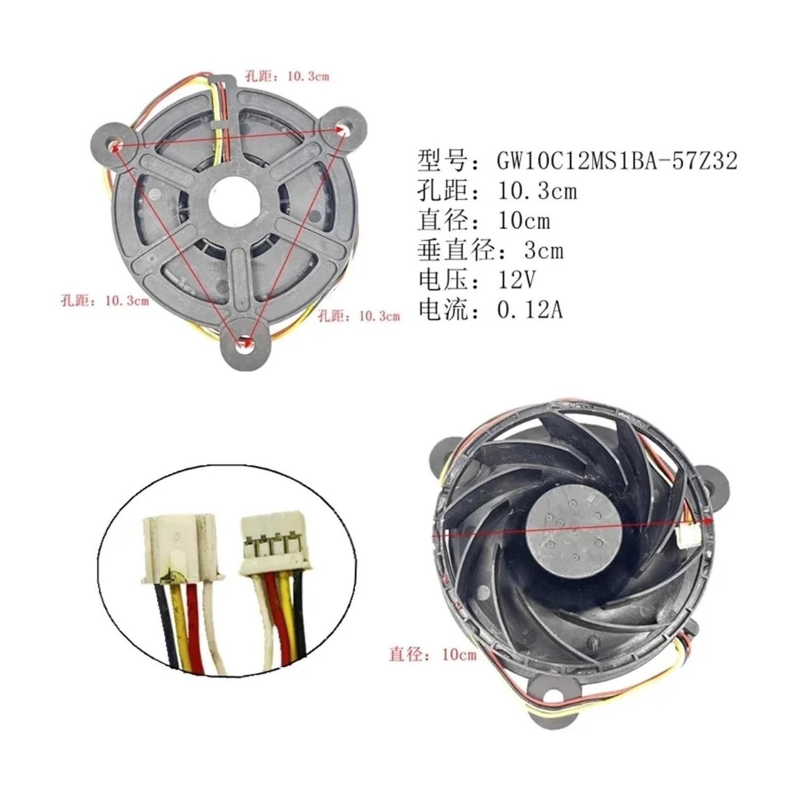 Motor de ventilador de refrigerador, Compatible con Haier,